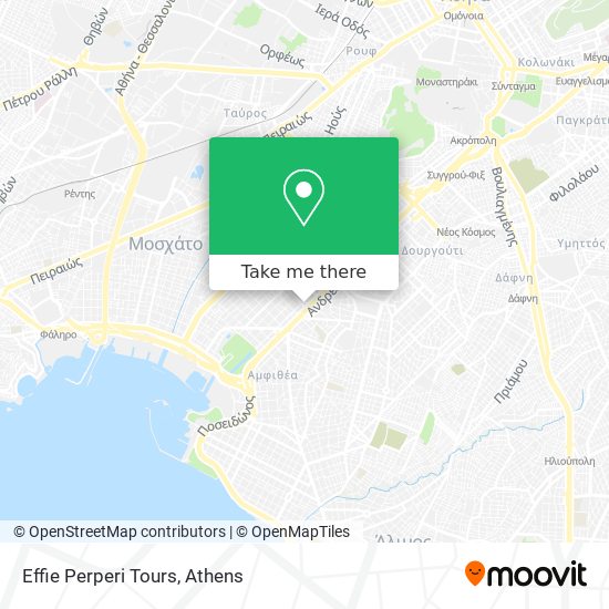 Effie Perperi Tours map