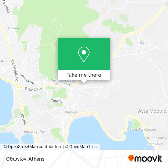 Οθωνών map
