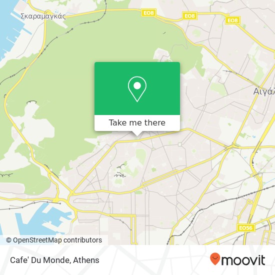 Cafe' Du Monde map