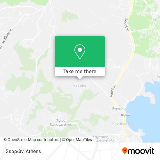 Σερρών map