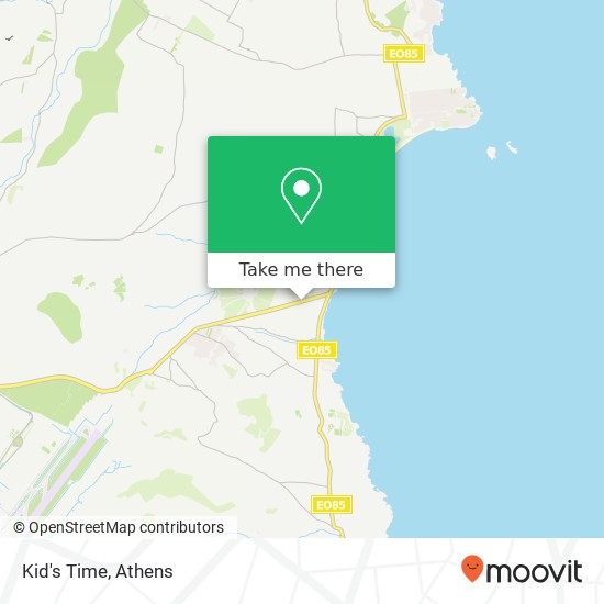 Kid's Time map