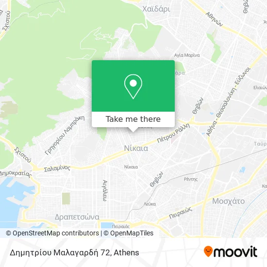 Δημητρίου Μαλαγαρδή 72 map