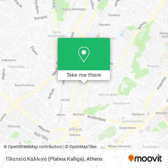 Πλατεία Καλλιγά (Plateia Kalliga) map