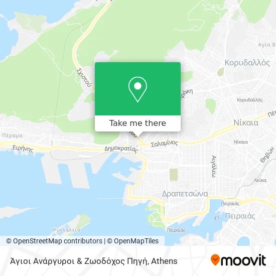Άγιοι Ανάργυροι & Ζωοδόχος Πηγή map