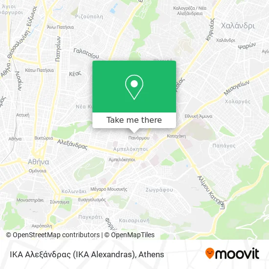 ΙΚΑ Αλεξάνδρας (IKA Alexandras) map