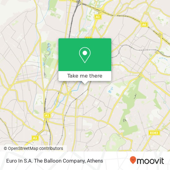 Euro In S.A. The Balloon Company map