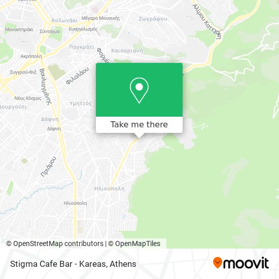 Stigma Cafe Bar - Kareas map