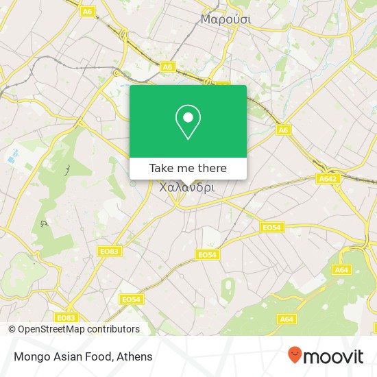 Mongo Asian Food map