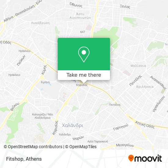 Fitshop map