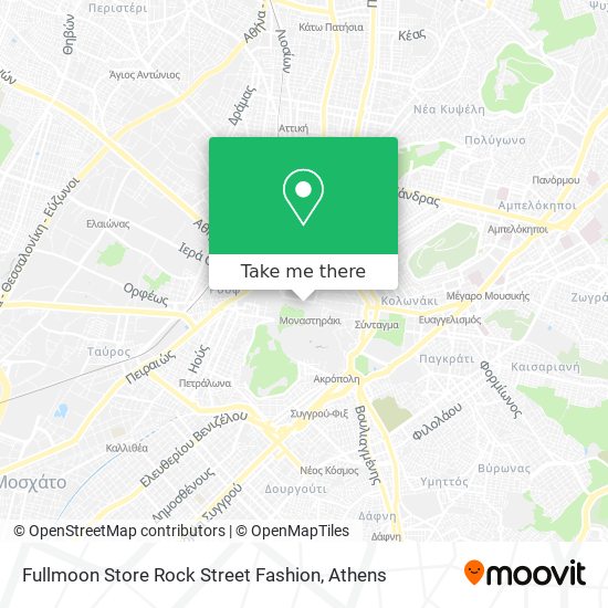 Fullmoon Store Rock Street Fashion map