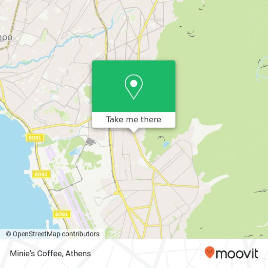 Minie's Coffee map