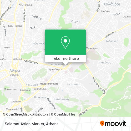 Salamat Asian Market map