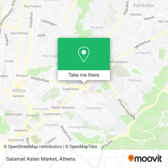 Salamat Asian Market map