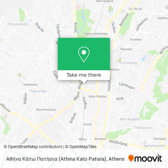 Αθήνα Κάτω Πατήσια (Athina Kato Patisia) map