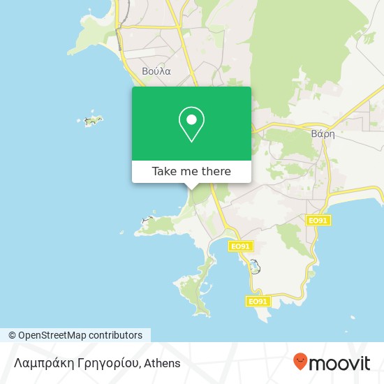 Λαμπράκη Γρηγορίου map