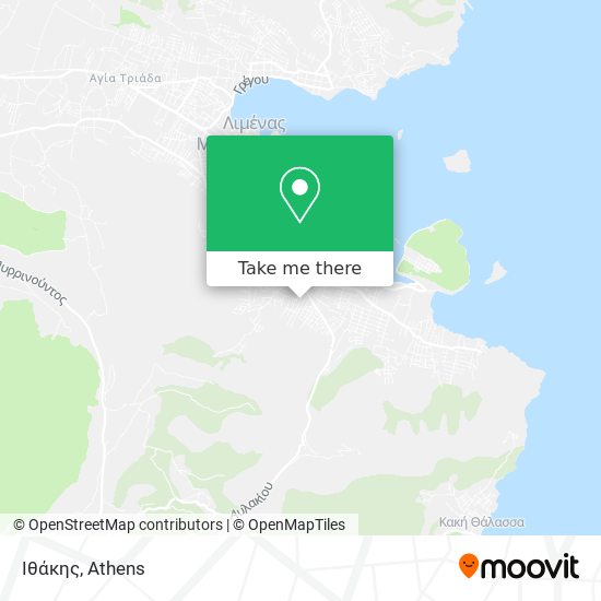 Ιθάκης map