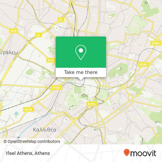 Ifeel Athens map