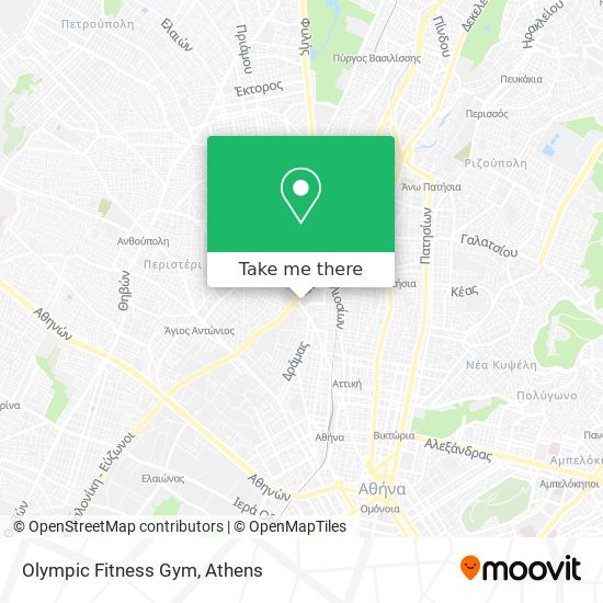 Olympic Fitness Gym map