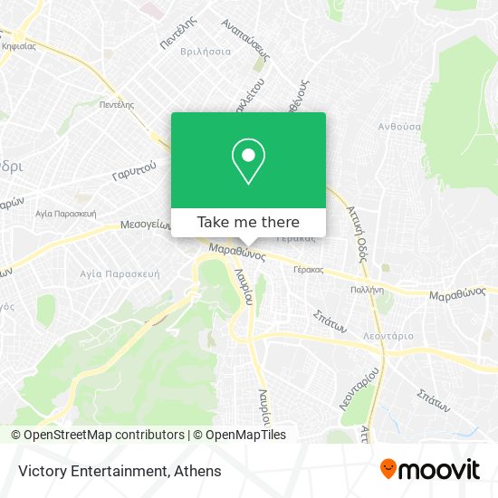 Victory Entertainment map