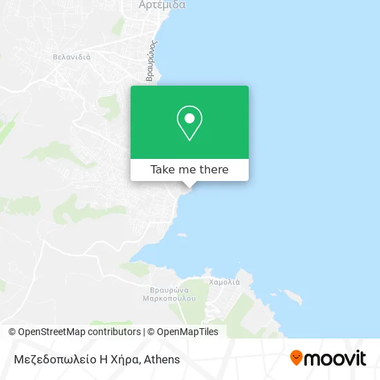Μεζεδοπωλείο Η Χήρα map