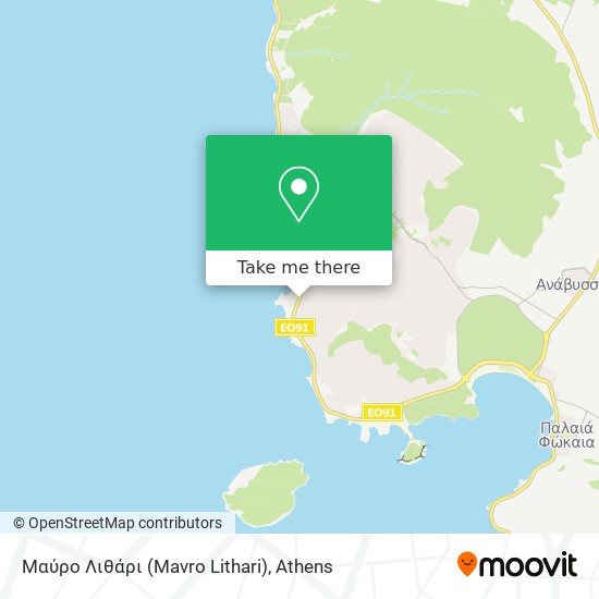 Μαύρο Λιθάρι (Mavro Lithari) map