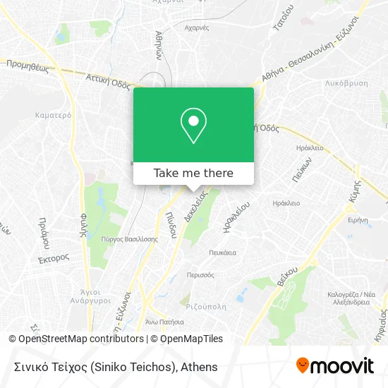 Σινικό Τείχος (Siniko Teichos) map