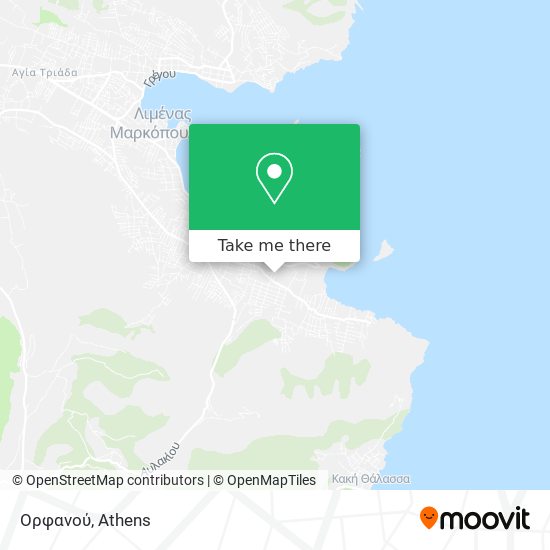 Ορφανού map