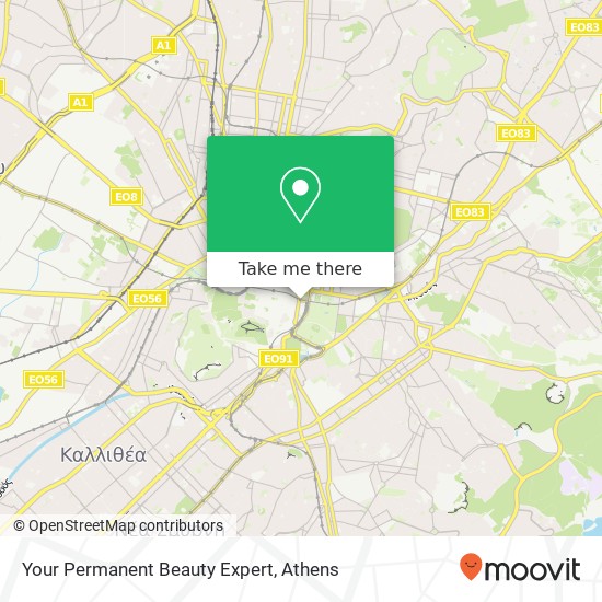 Your Permanent Beauty Expert map