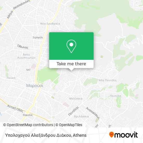 Υπολοχαγού Αλεξάνδρου Διάκου map