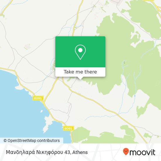 Μανδηλαρά Νικηφόρου 43 map