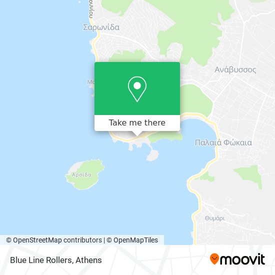 Blue Line Rollers map