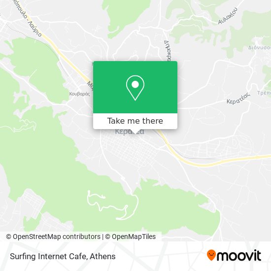 Surfing Internet Cafe map