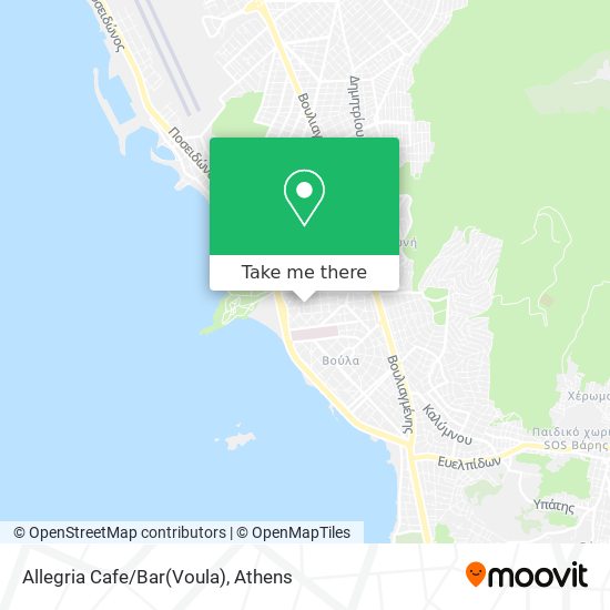 Allegria Cafe/Bar(Voula) map