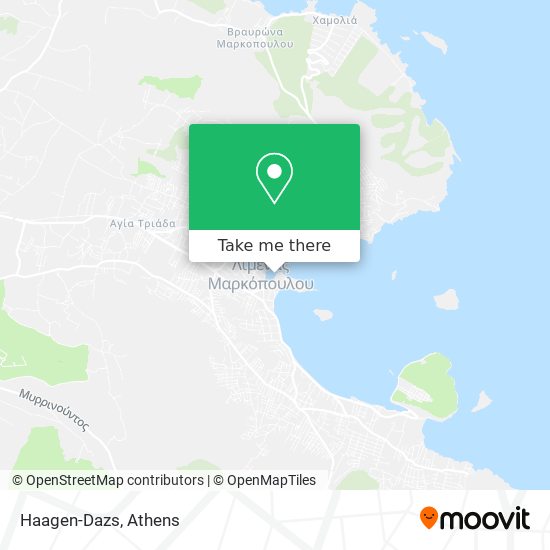 Haagen-Dazs map