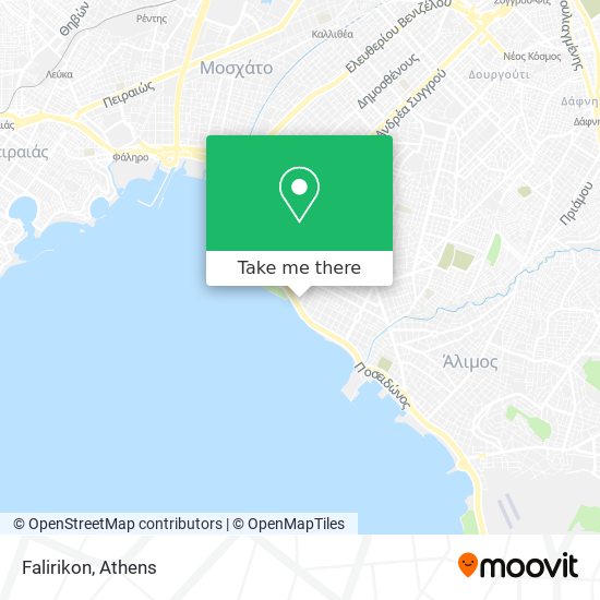 Falirikon map