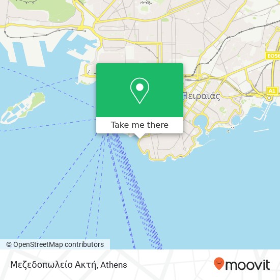 Μεζεδοπωλείο Ακτή, Ακτή Θεμιστοκλέους 348 185 39 Πειραιάς map