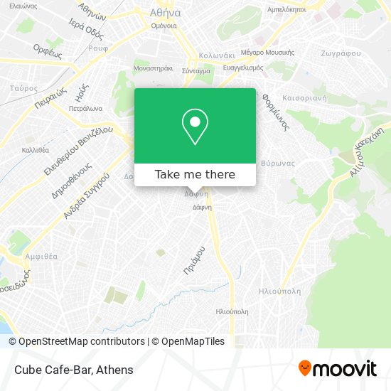 Cube Cafe-Bar map