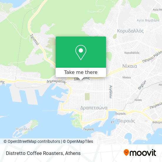Distretto Coffee Roasters map