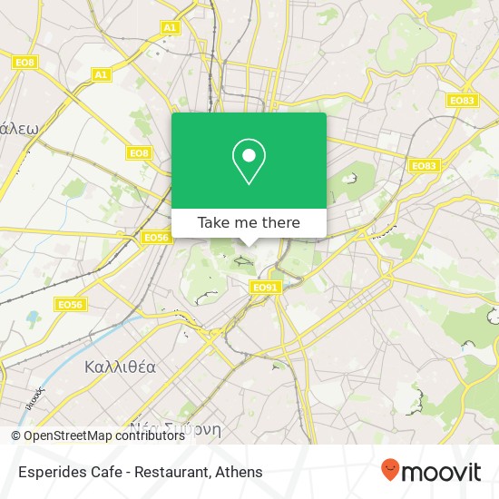 Esperides Cafe - Restaurant, Μνησικλέους 25 105 56 Αθήνα map