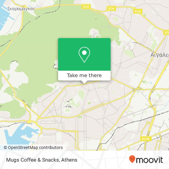 Mugs Coffee & Snacks, Λαμπράκη Γρηγορίου 184 51 Νίκαια map