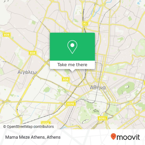 Mama Meze Athens, Δημοσθένους 104 41 Αθήνα map