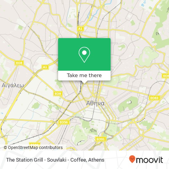 The Station Grill - Souvlaki - Coffee, Σάμου 104 39 Αθήνα map