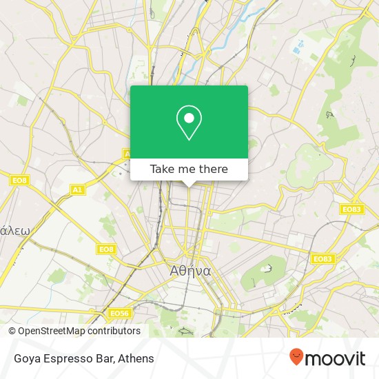 Goya Espresso Bar, Αχαρνών 164 112 51 Αθήνα map