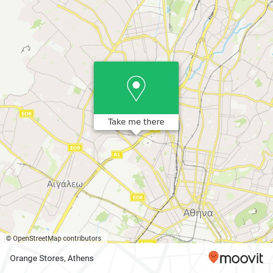 Orange Stores, Αγίας Παρασκευής 121 32 Περιστέρι map