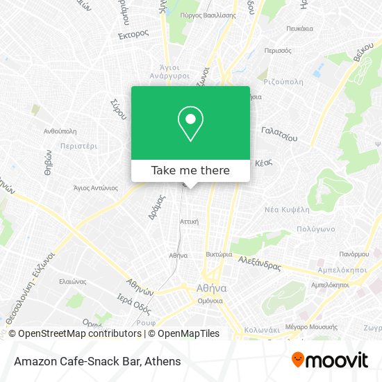Amazon Cafe-Snack Bar map
