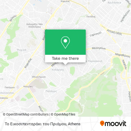 Το Εικοσιπενταράκι του Πριάμου map