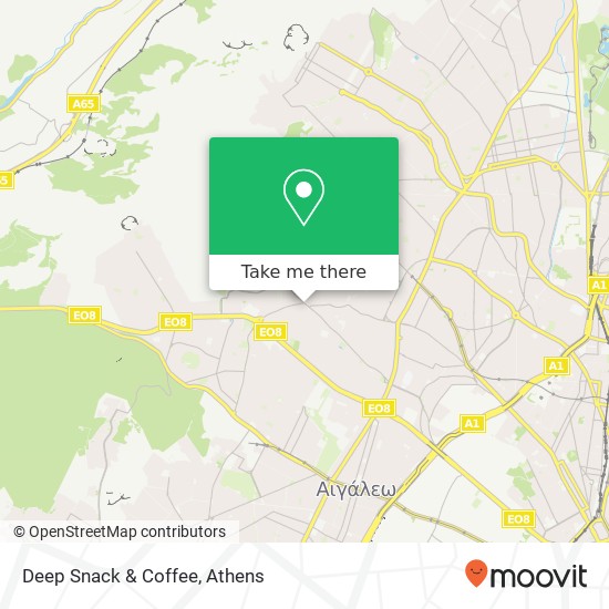 Deep Snack & Coffee, Κέννεντυ 223 124 61 Χαϊδάρι map