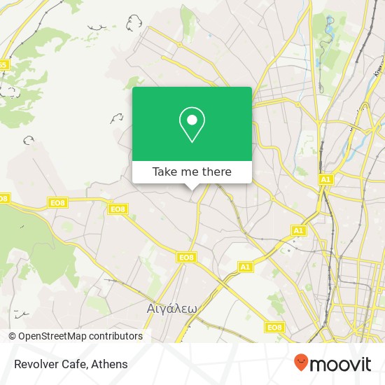 Revolver Cafe, Δωδεκανήσου 33 121 35 Περιστέρι map