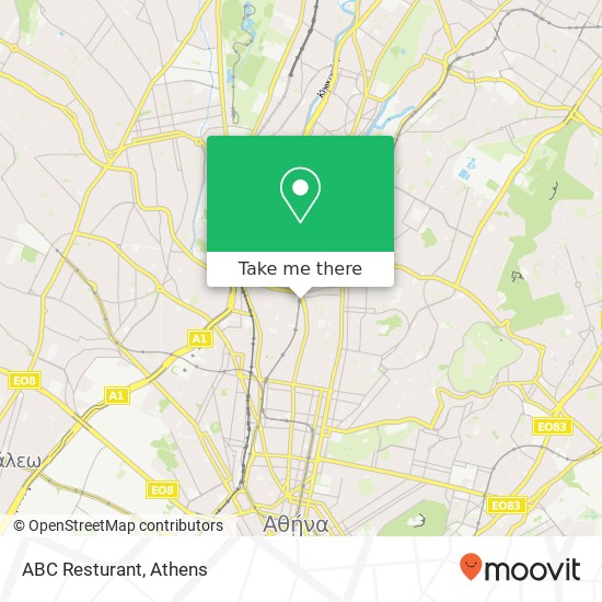 ABC Resturant, Προμηθέως 104 46 Αθήνα map