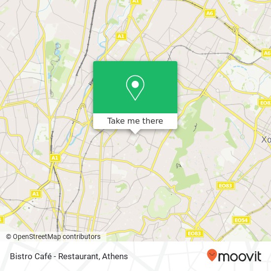 Bistro Café - Restaurant, Τραλλέων 67 111 42 Αθήνα map